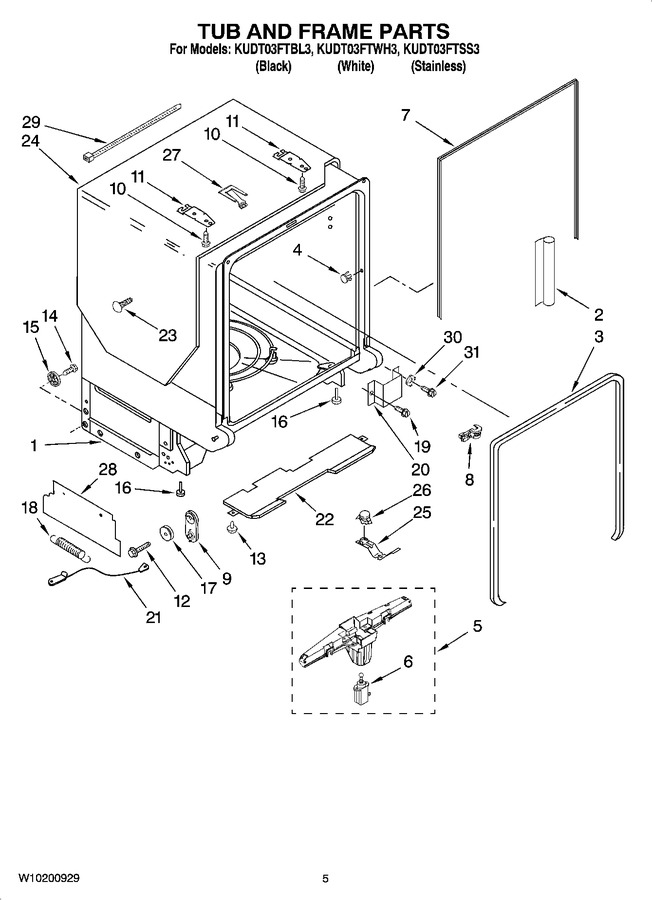 Diagram for KUDT03FTWH3