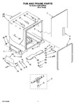 Diagram for 07 - Tub And Frame Parts