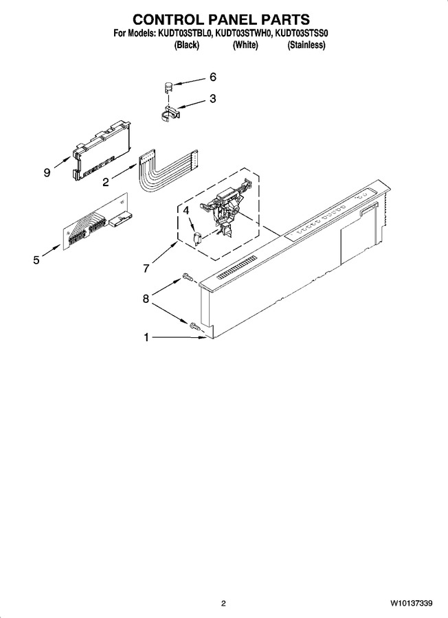 Diagram for KUDT03STWH0