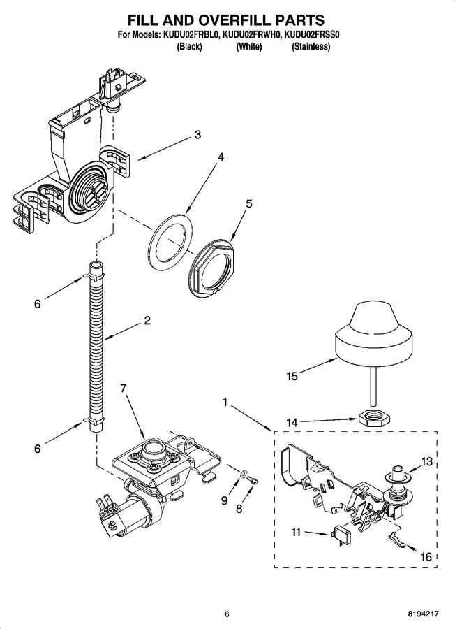 Diagram for KUDU02FRWH0