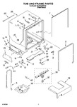 Diagram for 07 - Tub And Frame Parts