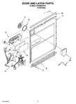 Diagram for 03 - Door And Latch Parts