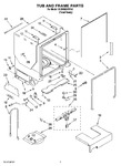 Diagram for 07 - Tub And Frame Parts