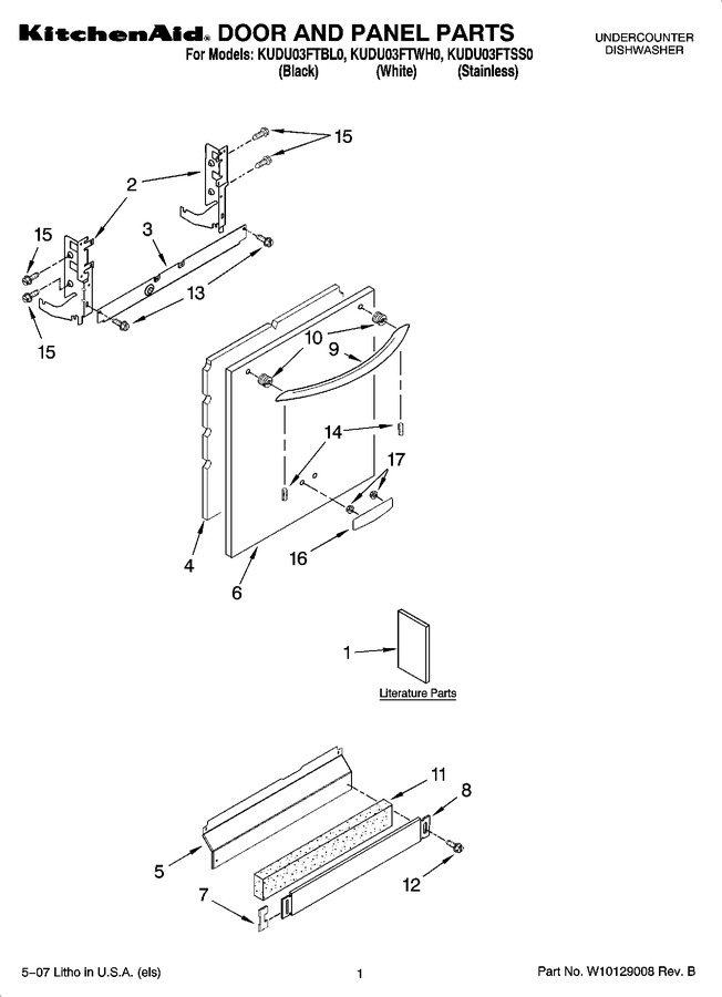 Diagram for KUDU03FTWH0