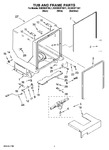 Diagram for 07 - Tub And Frame Parts