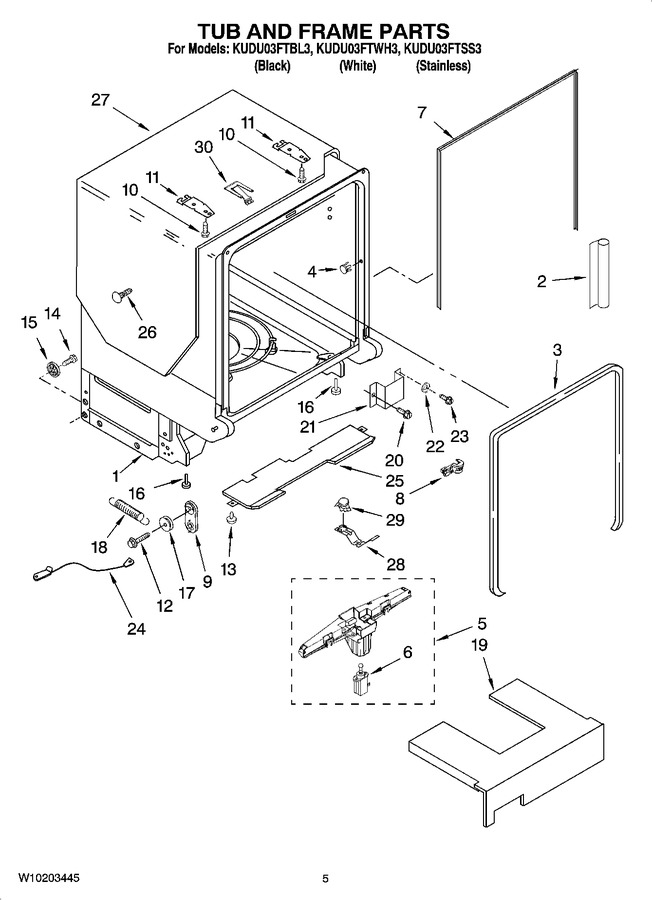 Diagram for KUDU03FTBL3