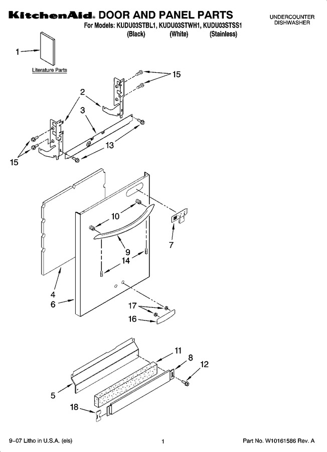Diagram for KUDU03STWH1