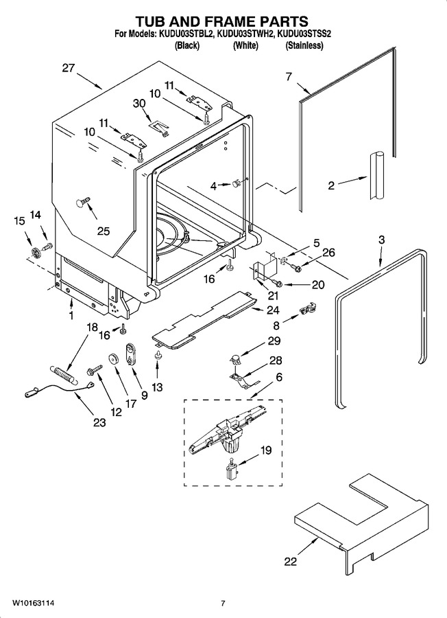 Diagram for KUDU03STBL2