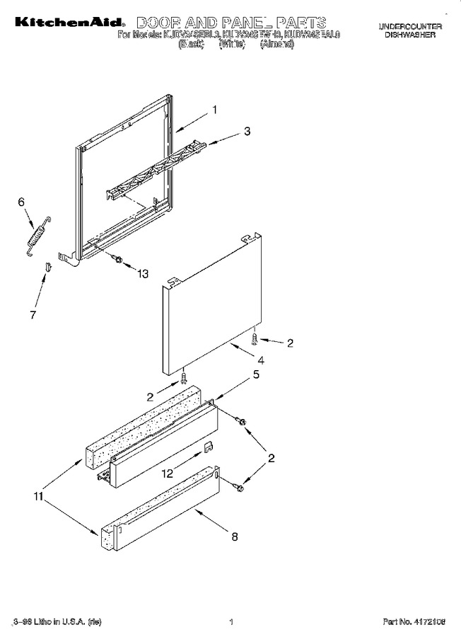 Diagram for KUDV24SEWH0