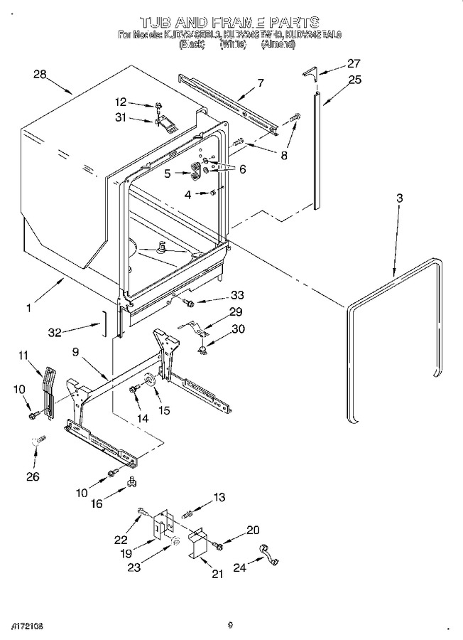 Diagram for KUDV24SEWH0