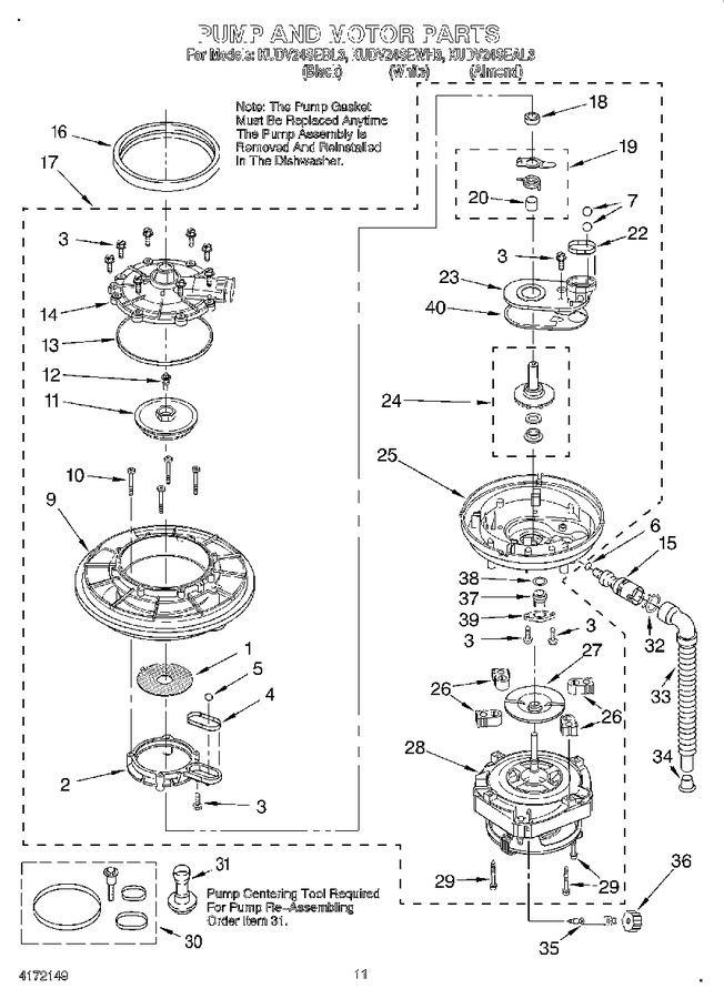 Diagram for KUDV24SEBL3