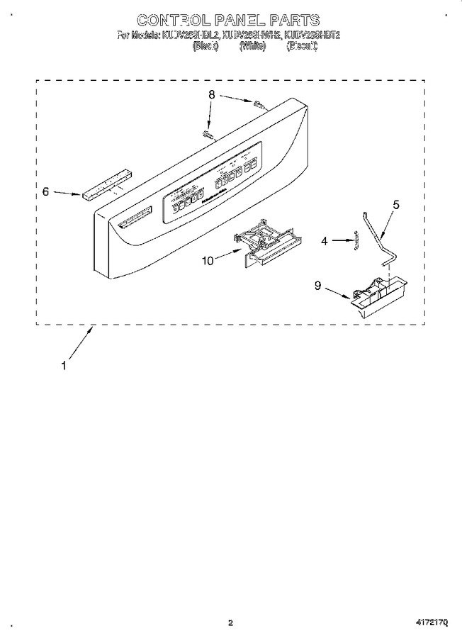 Diagram for KUDV25SHBL2