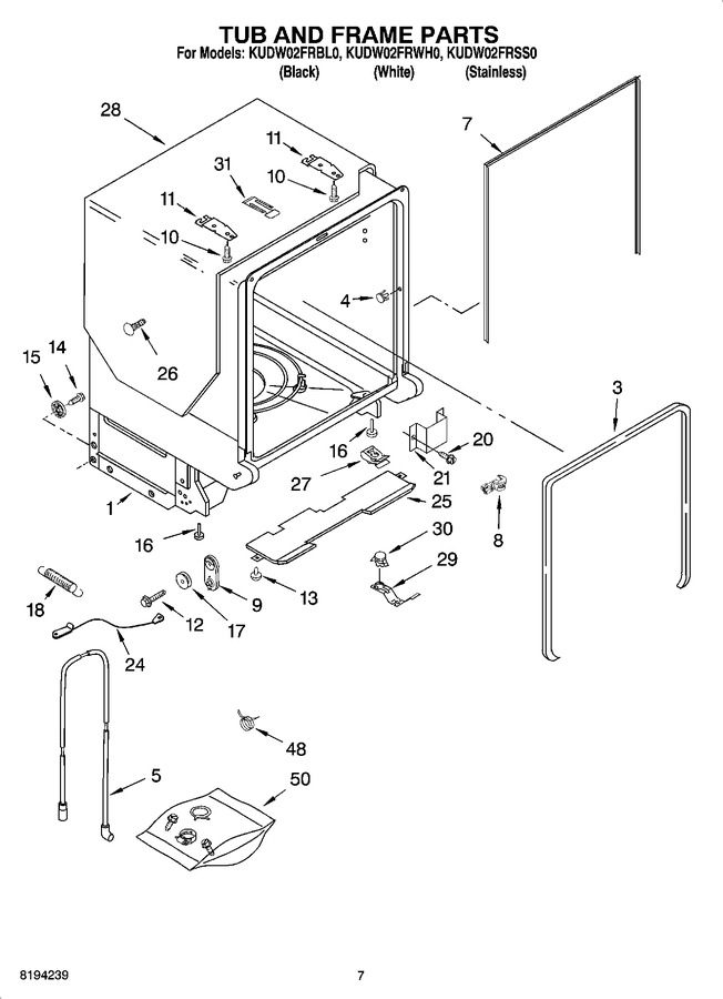 Diagram for KUDW02FRBL0