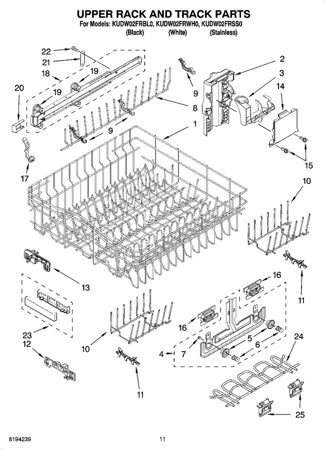 Diagram for KUDW02FRSS0