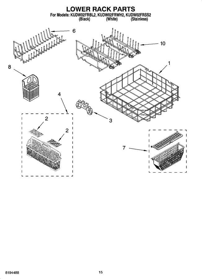 Diagram for KUDW02FRBL2