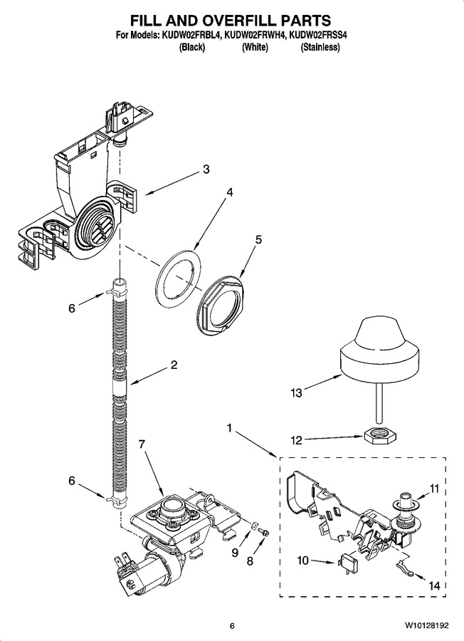Diagram for KUDW02FRSS4