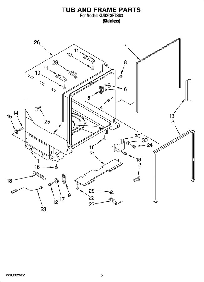 Diagram for KUDX03FTSS3
