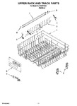 Diagram for 09 - Upper Rack And Track Parts