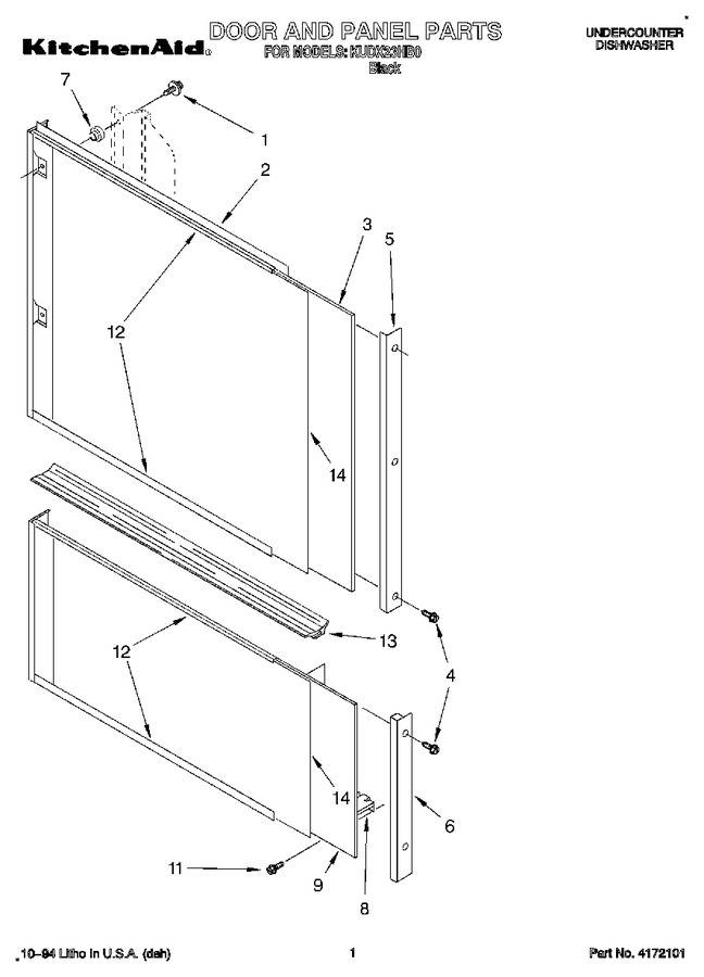 Diagram for KUDX23HB0