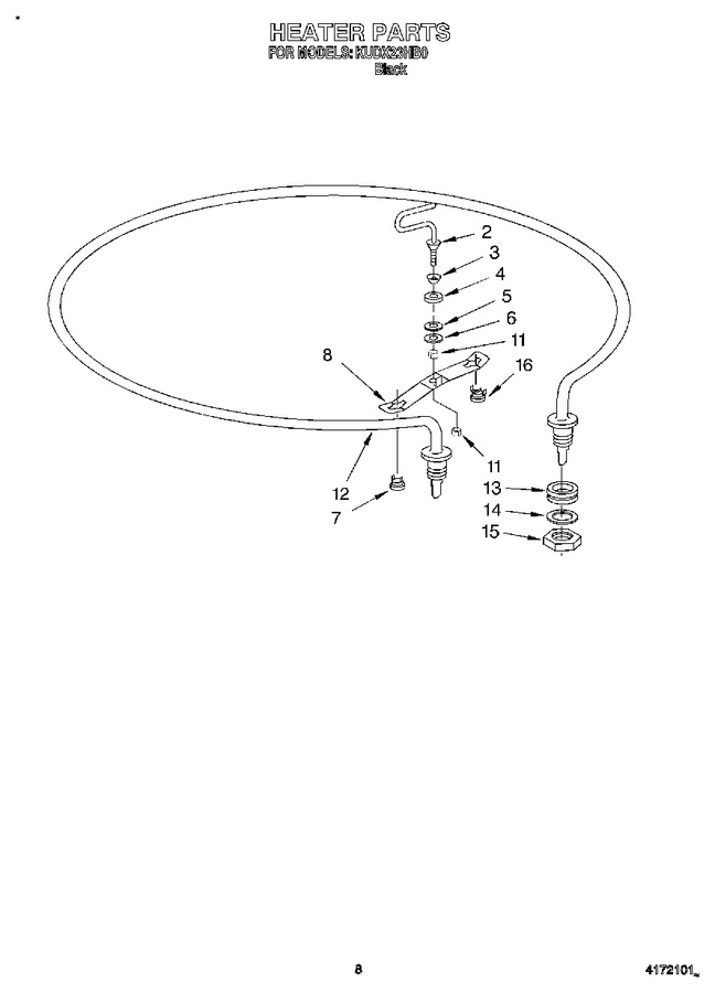 Diagram for KUDX23HB0