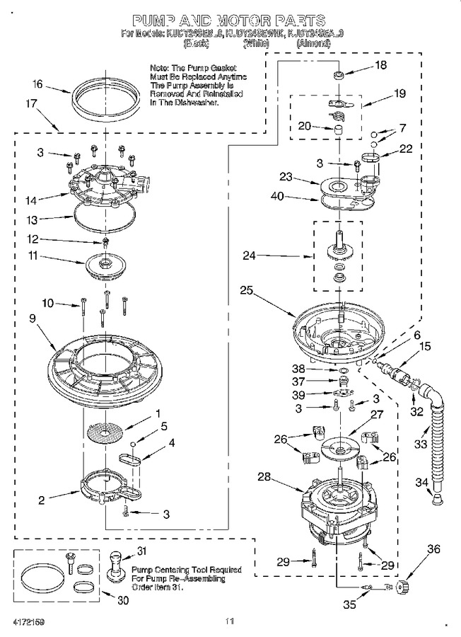 Diagram for KUDY24SEAL0