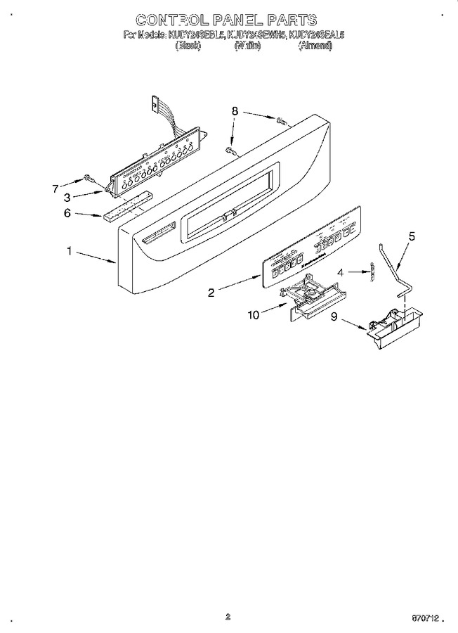 Diagram for KUDY24SEAL5