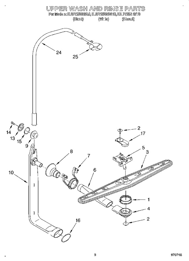 Diagram for KUDY25SHWH0