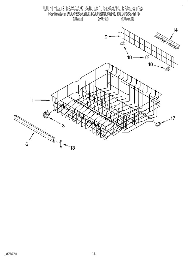 Diagram for KUDY25SHWH0