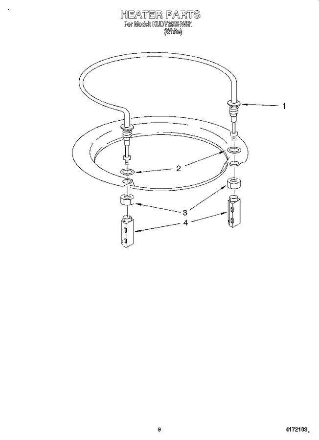 Diagram for KUDY25SHWH1