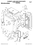 Diagram for 01 - Cabinet Liner And Door Parts