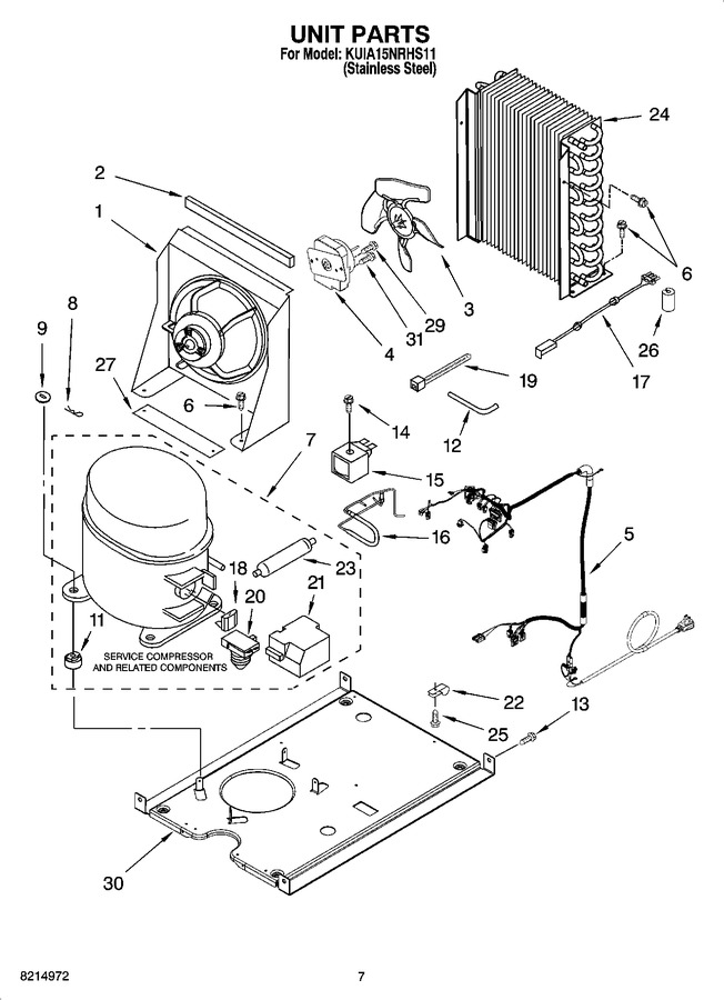 Diagram for KUIA15NRHS11