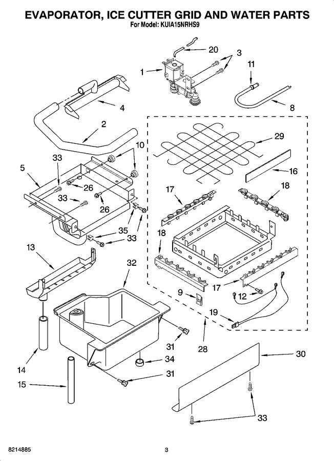 Diagram for KUIA15NRHS9