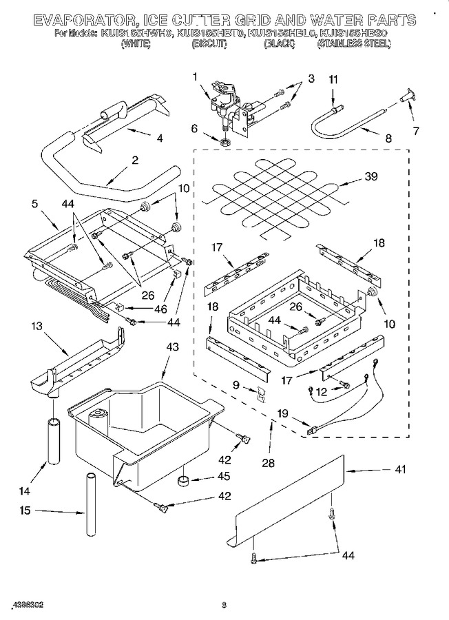 Diagram for KUIS155HWH0
