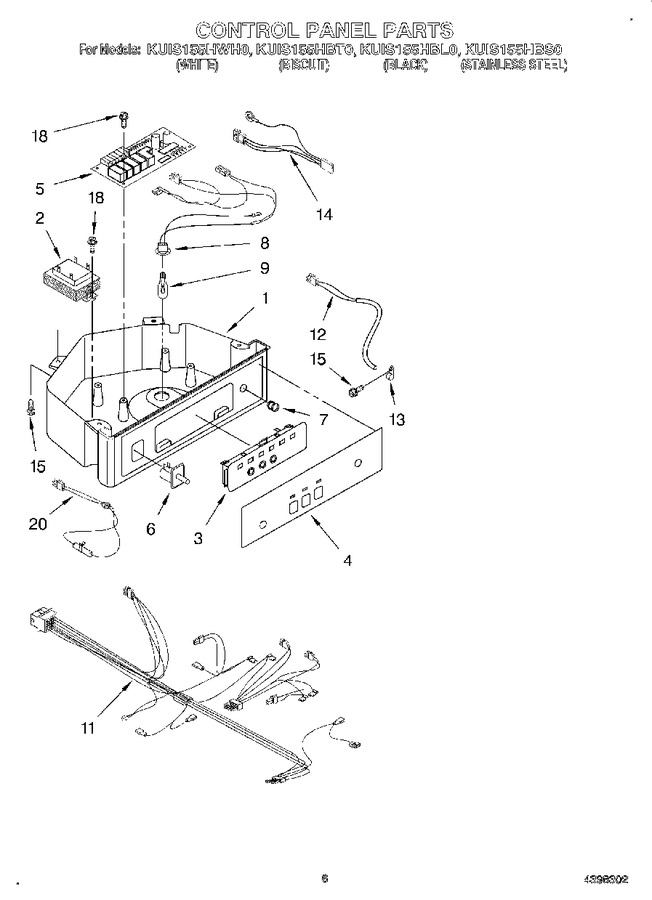 Diagram for KUIS155HWH0