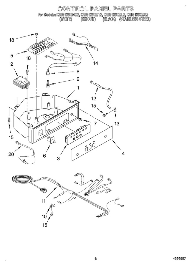Diagram for KUIS155HBS2