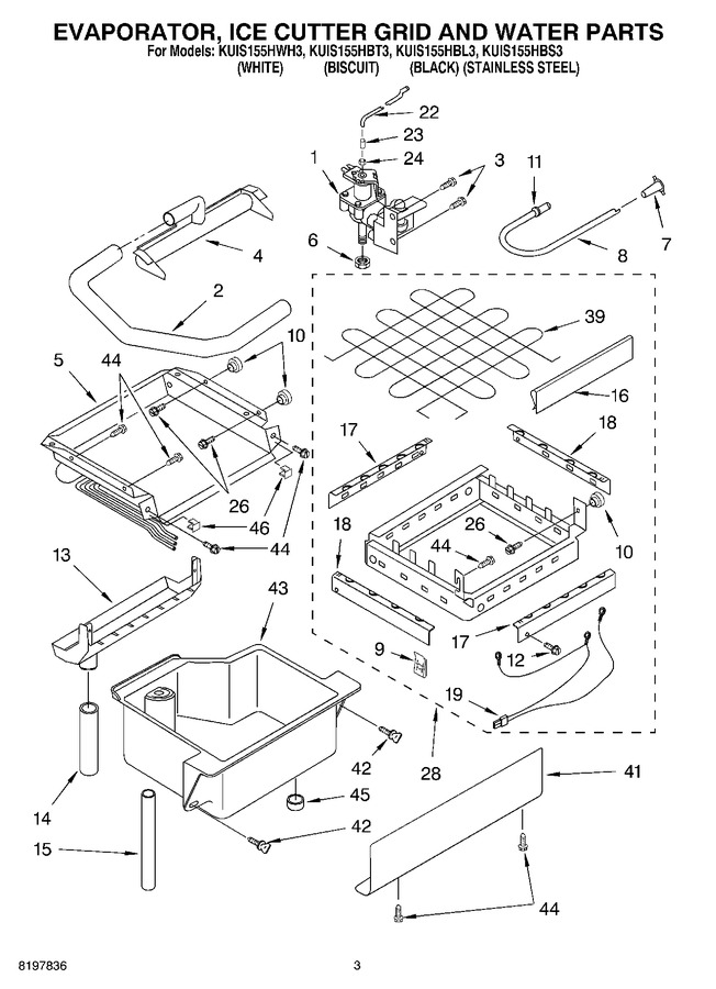 Diagram for KUIS155HBL3