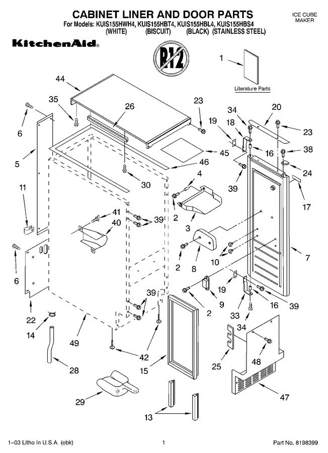 Diagram for KUIS155HBS4