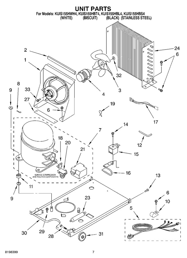 Diagram for KUIS155HBS4