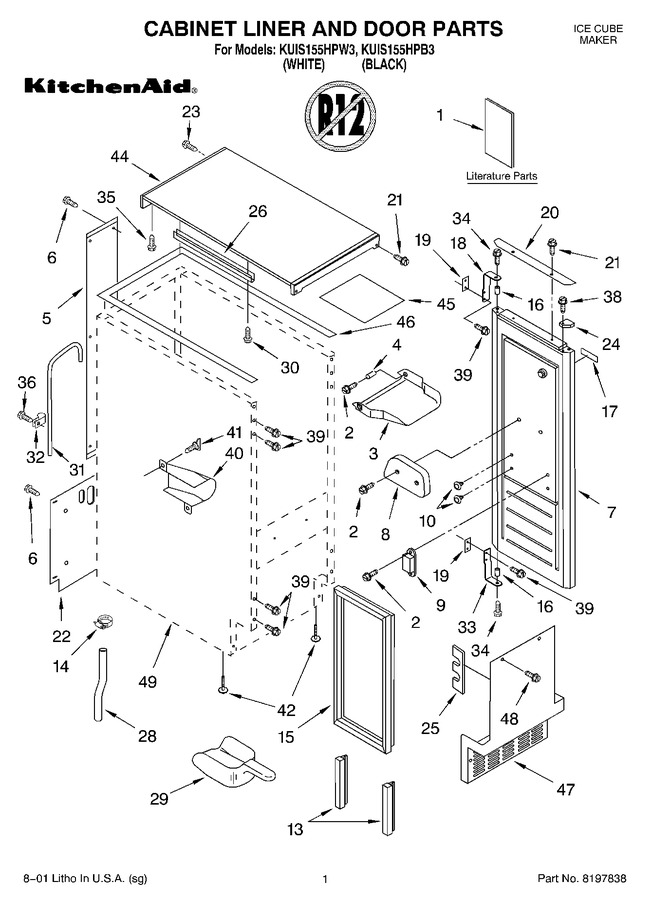 Diagram for KUIS155HPW3