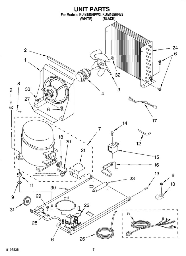 Diagram for KUIS155HPB3