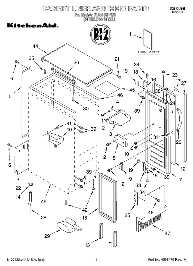 Diagram for KUIS155HRS0