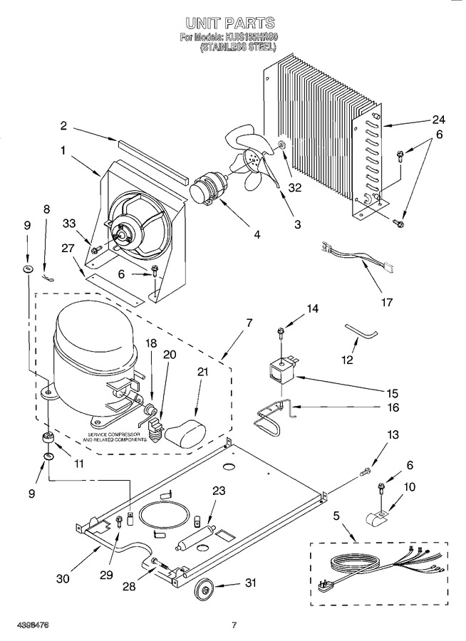Diagram for KUIS155HRS0