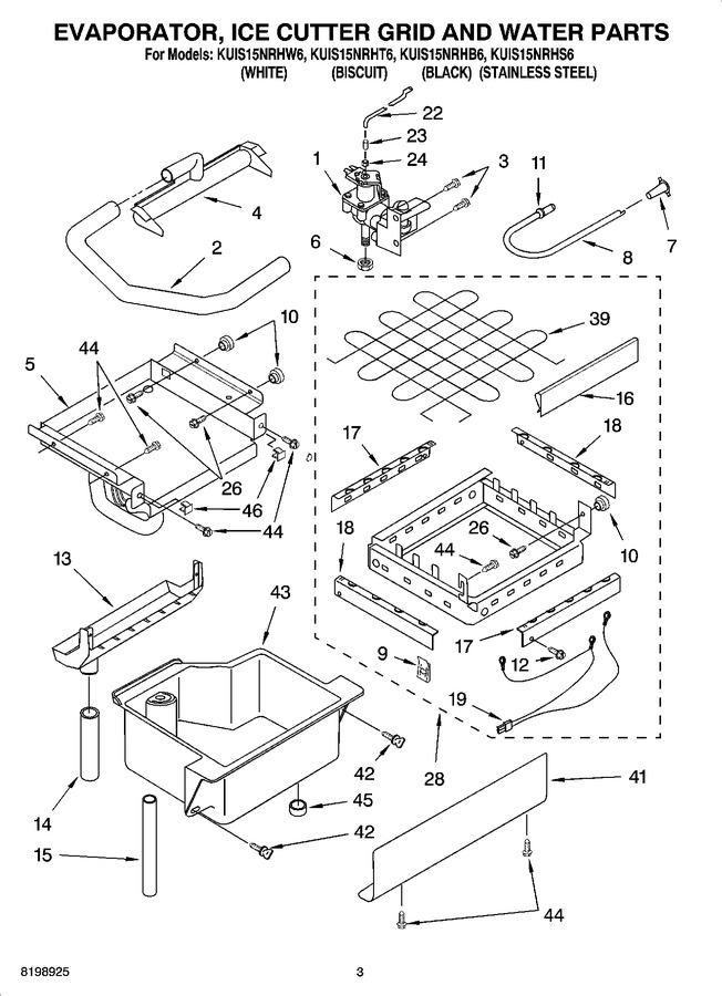 Diagram for KUIS15NRHT6
