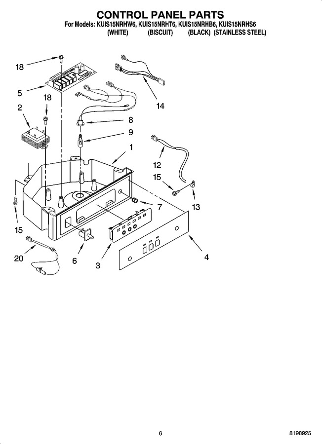 Diagram for KUIS15NRHT6
