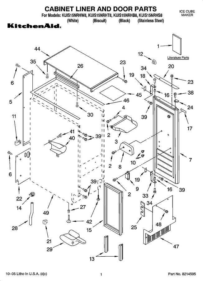 Diagram for KUIS15NRHT8