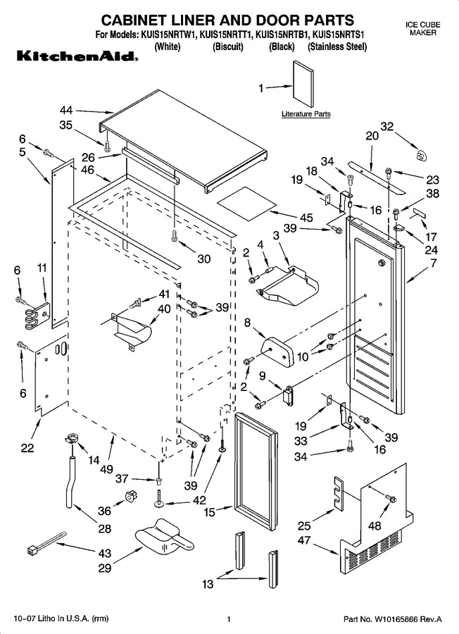 Diagram for KUIS15NRTW1