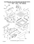 Diagram for 02 - Evaporator Ice Cutter Grid And Water Parts
