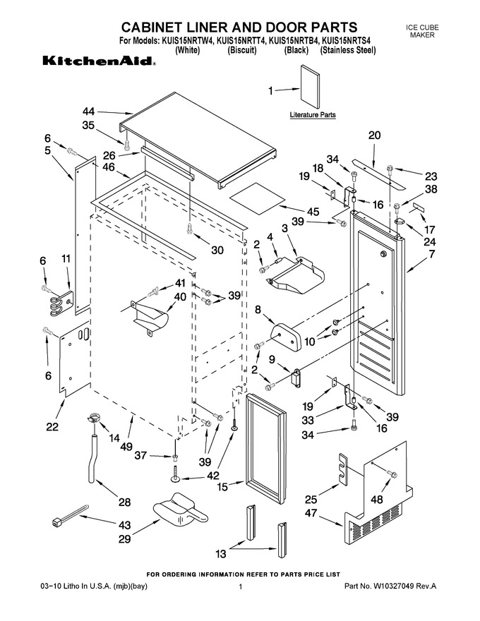 Diagram for KUIS15NRTW4