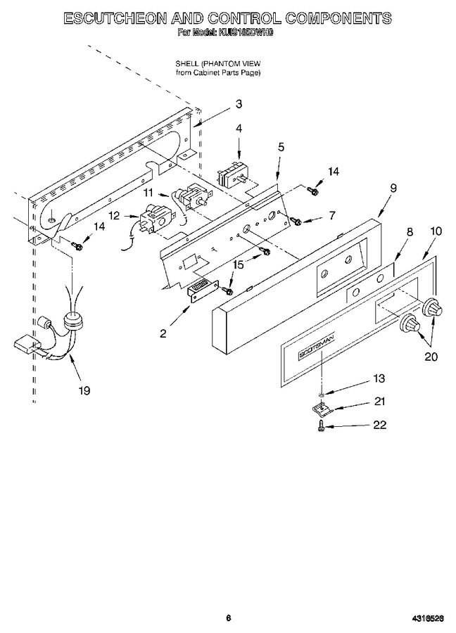 Diagram for KUIS185DWH0