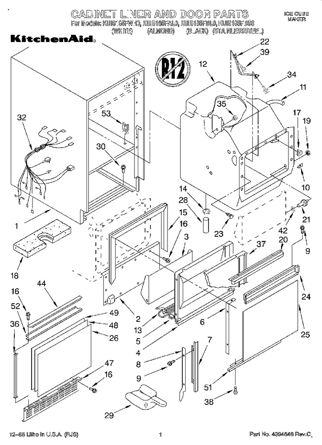 Diagram for KUIS185FAL0
